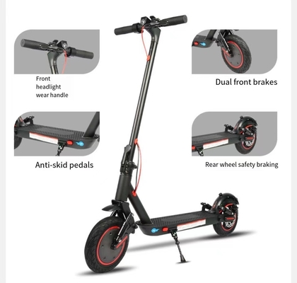 Off-Road Wide Tire 350W Δυνατότητα αναδίπλωσης Ηλεκτρικό σκούτερ με ισχυρή μπαταρία λιθίου και εμβέλεια 30 χλμ ανά φόρτιση