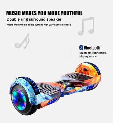 Οικιακό ηλεκτρικό σκούτερ 9 ιντσών 8 τροχών Lamborghini Hoverboard με κινητή εφαρμογή ελέγχου Περιοχή ανά φόρτιση 5-10KM