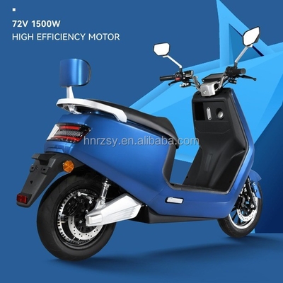 72v 1500w Ηλεκτρική μοτοσυκλέτα για 2 άτομα Moped Scooters Υψηλής ταχύτητας Απόδοση