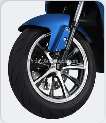 72v 1500w Ηλεκτρική μοτοσυκλέτα για 2 άτομα Moped Scooters Υψηλής ταχύτητας Απόδοση