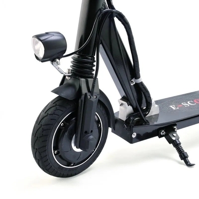 Δυνατότητα μπαταρίας 10Ah 350w Γρήγορα ηλεκτρικά σκούτερ Μαύρο προσαρμοσμένο χρώμα 2 τροχών Kick Electr Scooter Electrico Fold E-Scooter για ενήλικες