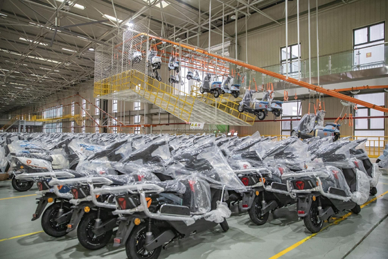 Ηλεκτρική μοτοσυκλέτα 48V 350W Εθνικό Πρότυπο Ηλεκτρικό Scooter για Ενήλικες