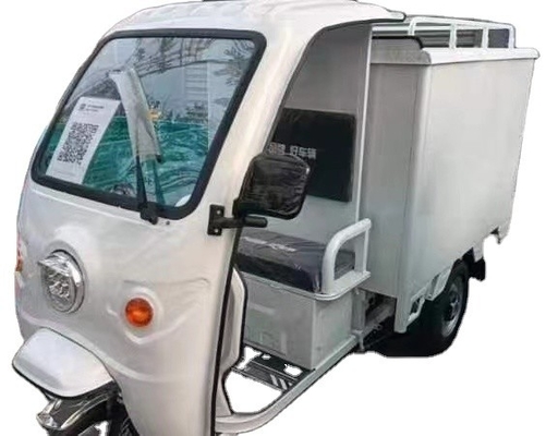 Ευρύχωρο ηλεκτρικό τρίκυκλο 1000W για άνετη και βολική μεταφορά επιβατών