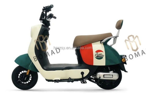 Ηλεκτρική μοτοσυκλέτα από χάλυβα 48v 350w Εθνικό Εθνικό Ελέκτρικό Σκουτέρ με μπαταρία Down Tube