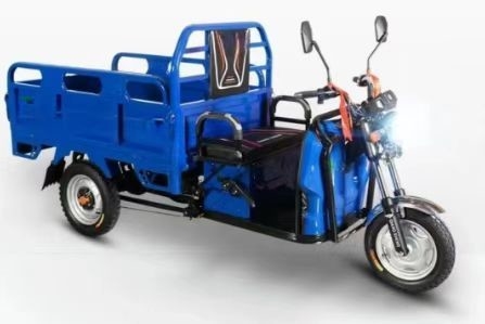 Ηλεκτρική φορτηγική μοτοσυκλέτα 3 τροχών 60V τάσης με απόσταση οδήγησης ≥ 90 km και ανθεκτική σχεδίαση