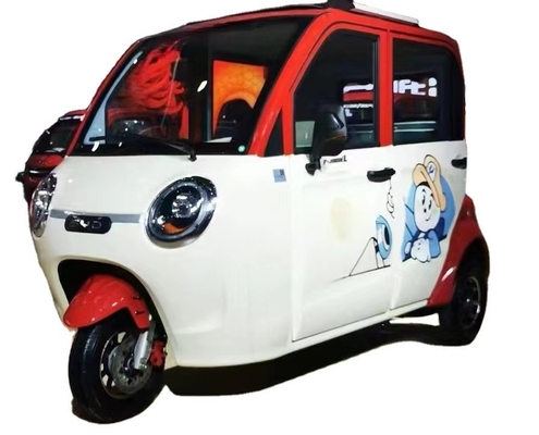 800W Motor Ηλεκτρική μοτοσικλέτα τρίκυκλο για ενήλικες 3 τροχούς 3.75-15 Μέγεθος ελαστικού Μπροϊν ντραμ Πίσω ντραμ σύστημα φρένων