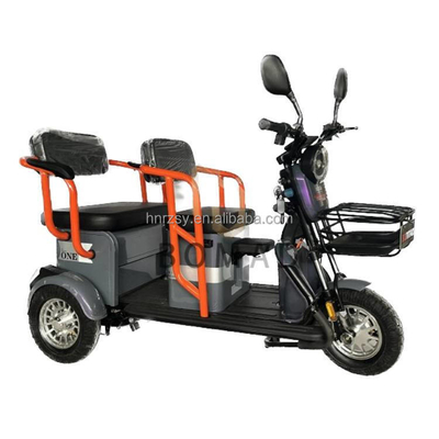600w 48v τρίκυκλος για ενήλικες με μπροστινό σύστημα πέδησης πίσω τύμπανο και 60V100Ah μπαταρία ιόντων λιθίου