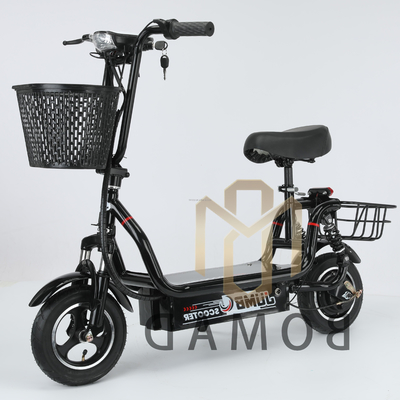 14 ιντσών παχύ ελαστικό αναδιπλούμενο Ebike Ηλεκτρικό Μίνι Mountain Bike ποδήλατο 350W 48V12AH με χάλυβα πλαίσιο εύκολο να διπλώσει και να αποθηκεύσει