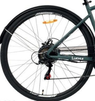 Ηλεκτρική αυτόματη οδήγηση 250 W Μηχανή 700 c Πολεμικό ποδήλατο με χωρητικότητα μπαταρίας 7,6 Ah και ταχύτητα 18