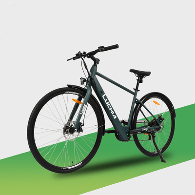 Ηλεκτρικό ποδήλατο πόλης 2024 250w 36v Carbon Belt DriveEbike για αστική