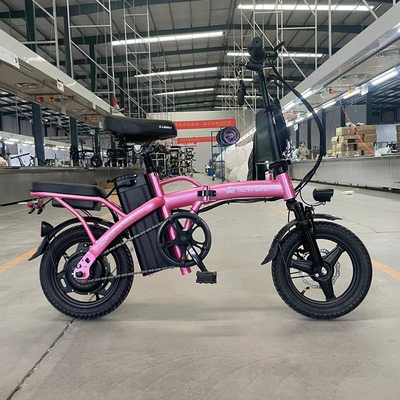 36v Lithium Lightweight Ebike για ενήλικες 7 ταχύτητες ταχύτητες Χρόνος φόρτισης 3 ώρες Ελαφρύ ενήλικες αναδιπλούμενο ποδήλατο