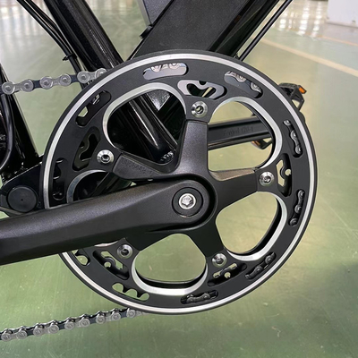 7 Speed Electric City Bike 26 ιντσών Τρέντυ ηλεκτρικό ποδήλατο με πίσω τροχό δίσκο φρένο και 20 * 2,8 &quot; πλάτος ελαστικών