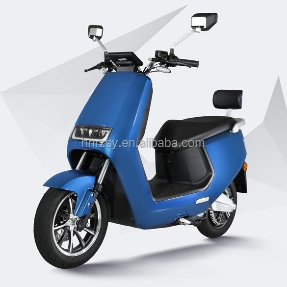 72v 1500w Ηλεκτρική μοτοσυκλέτα για 2 άτομα Moped Scooters Υψηλής ταχύτητας Απόδοση