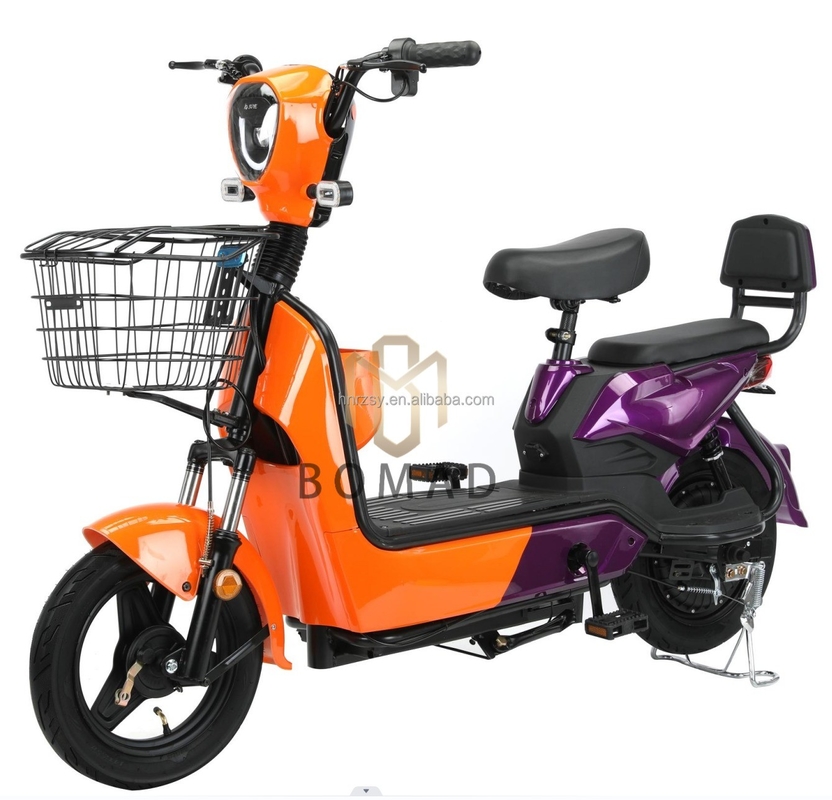 Μίνι ποδήλατο / Pocketbikes Ηλεκτρική μοτοσικλέτα 48v 350w Εθνικό Πρότυπο Ηλεκτρικό Scooter ποδήλατο κάτω σωλήνα μπαταρία