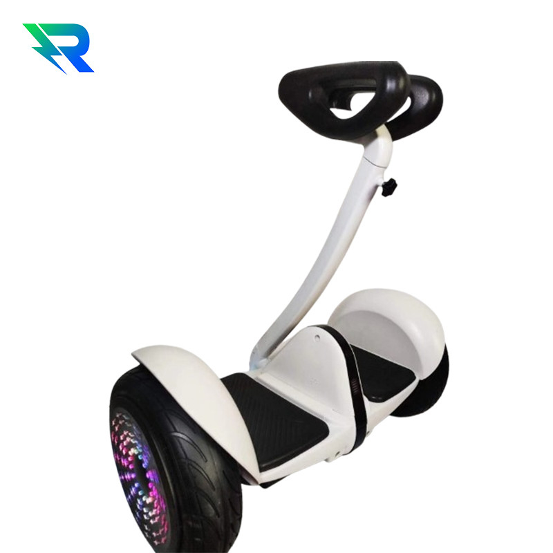 8 ιντσών LED Light Electric Self Balancing Scooter Go Kart Handle με μηχανοκίνητο κινητήρα χωρίς βούρτσα 350W και μπαταρία λιθίου 36V