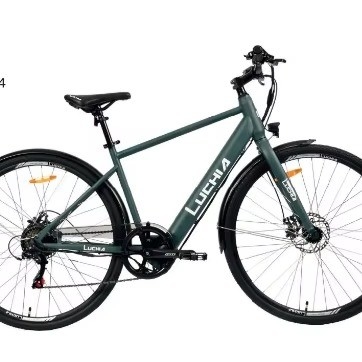 Ηλεκτρική αυτόματη οδήγηση 250 W Μηχανή 700 c Πολεμικό ποδήλατο με χωρητικότητα μπαταρίας 7,6 Ah και ταχύτητα 18
