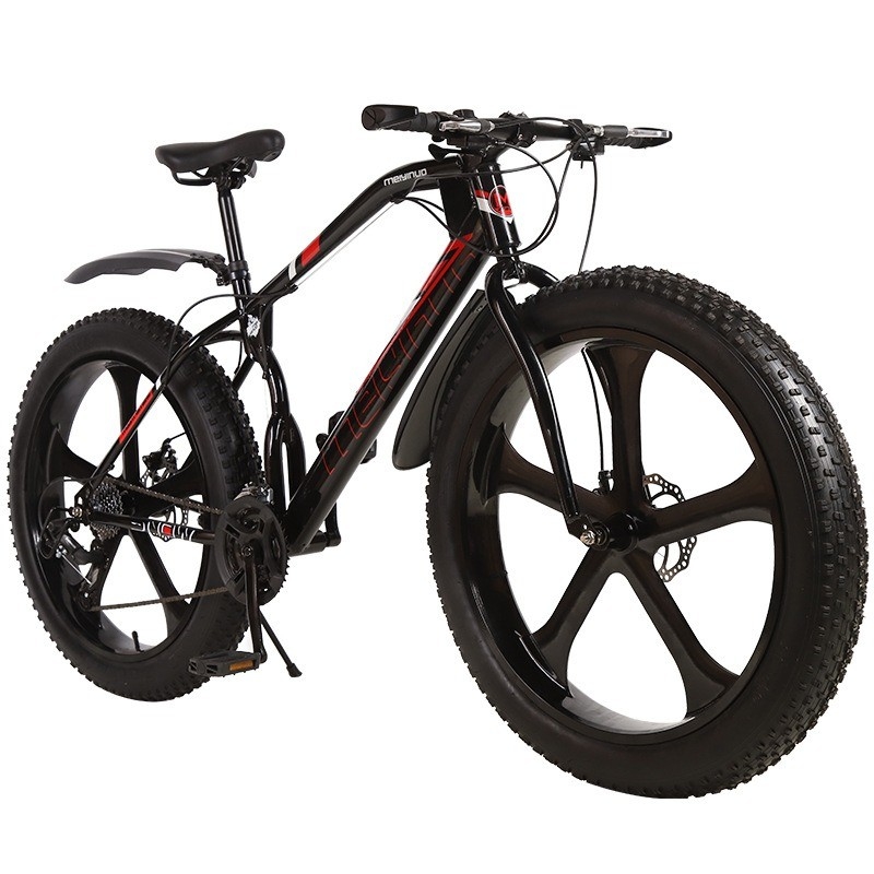 2024 Mountain Bike Μεγάλο ελαστικό Ηλεκτρικό ποδήλατο με χωρητικότητα μπαταρίας 11 ah και φρένο δίσκου πίσω τροχού