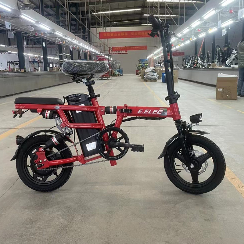 Δυναμώνεται από το Ultra Light Folding Electric Bike του Lithium με ταχύτητα 0-30Km/h και Compact Size 129*20*54
