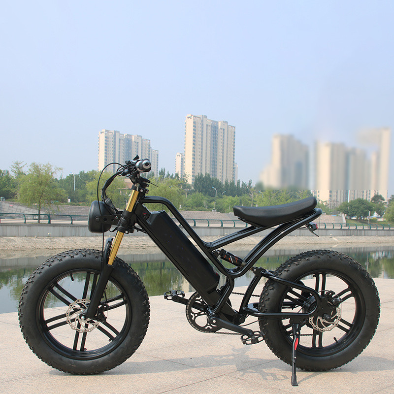 20 &quot;Ηλεκτρικό ποδήλατο 20000w Δύο κινητήρες 72v 70ah πλήρης ανάρτησης λάδι φρένο λιπαρό ελαστικό Αλουμινίου πλαίσιο