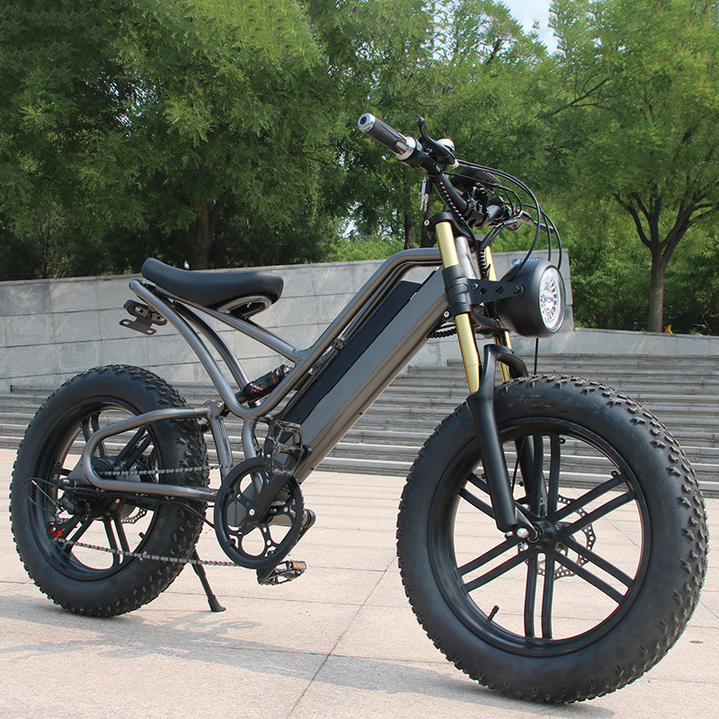 Fatbike Αποθήκη Ηλεκτρονικό ποδήλατο 500w 750w V20 Ηλεκτρικό ποδήλατο κινητήρα με 15AH Lithium μπαταρία ισχύος